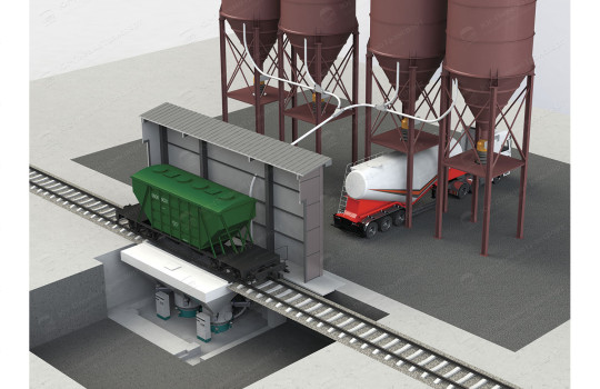 Transshipment of cement-9